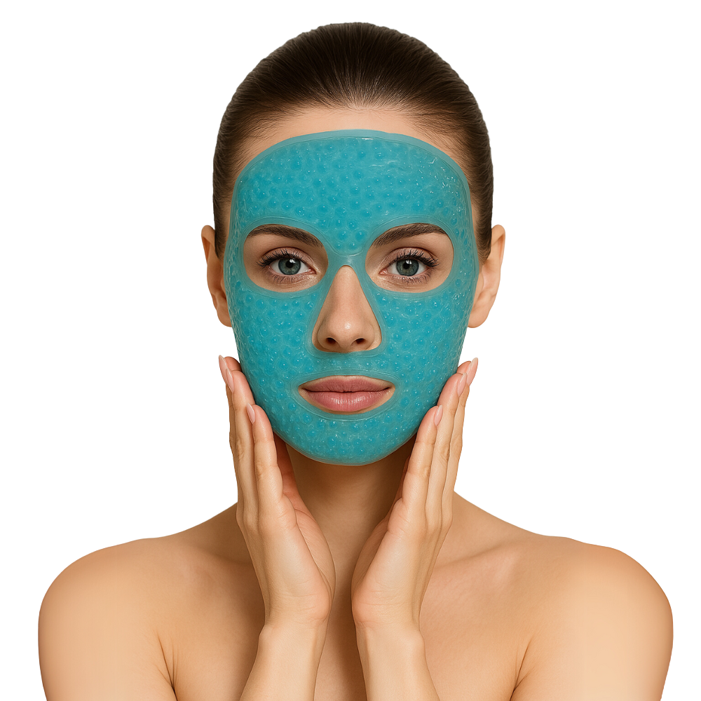 Nuvalis Ice Mask Gesicht – Kühlmaske gegen Schwellungen und Hautreizungen