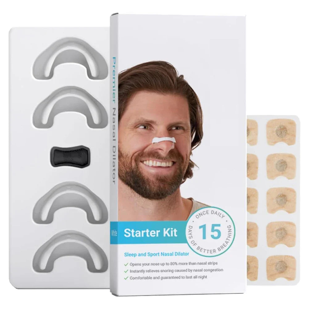 Nuvalis AirFlow Starter-Kit – Nasenstrips für verbesserte Atmung