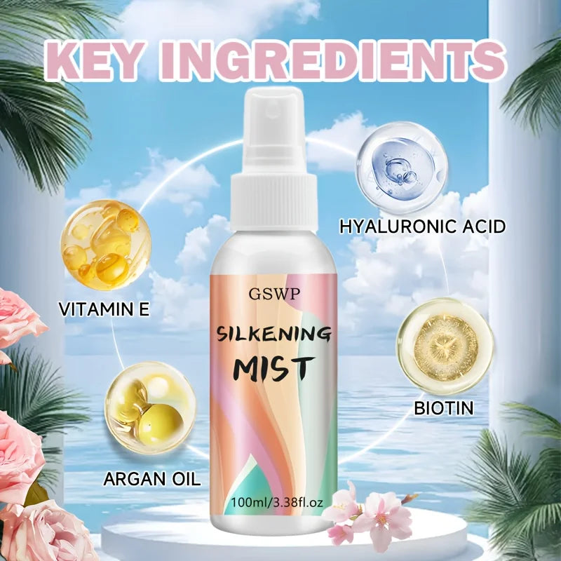 Nuvalis Silky Hair Spray – Hitzeschutz & Glanz-Spray