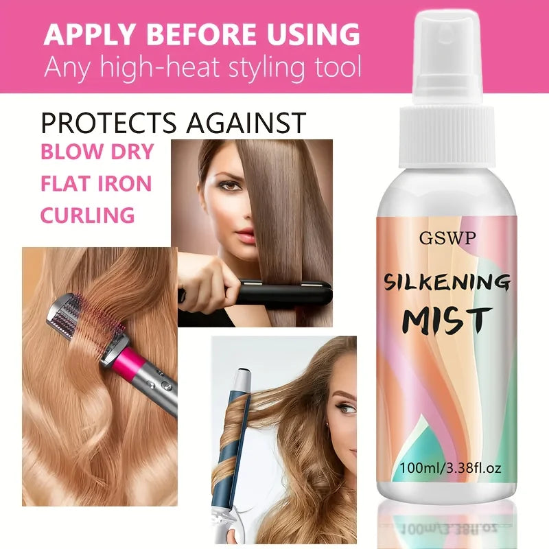 Nuvalis Silky Hair Spray – Hitzeschutz & Glanz-Spray